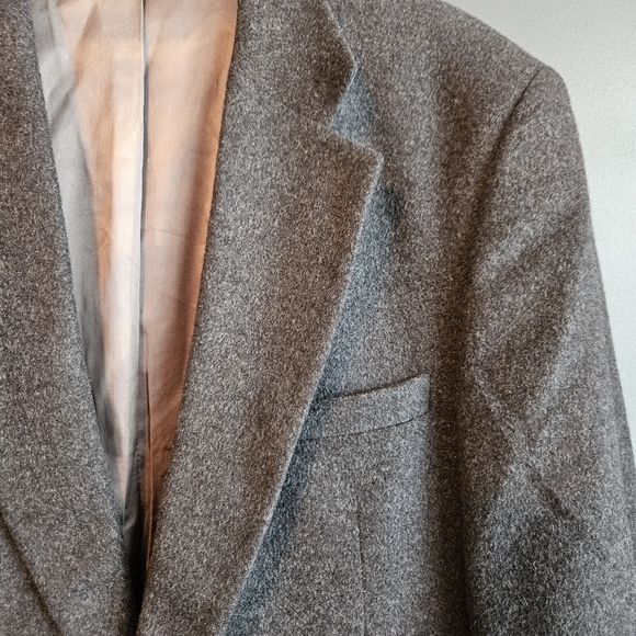 Bradford & Taylor 100% Camel Hair Mens Sports Coat Sz - Picture 5 of 13